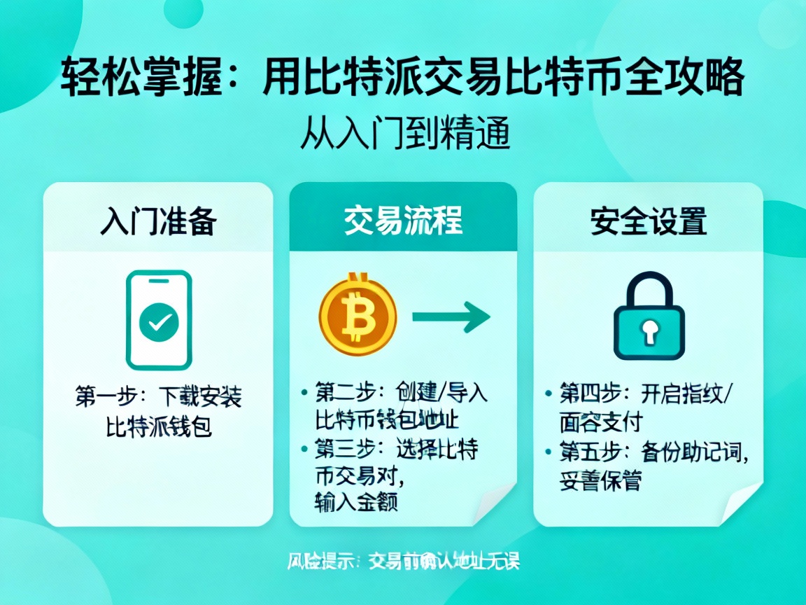 轻松掌握，用比特派交易比特币的全攻略，从入门到精通