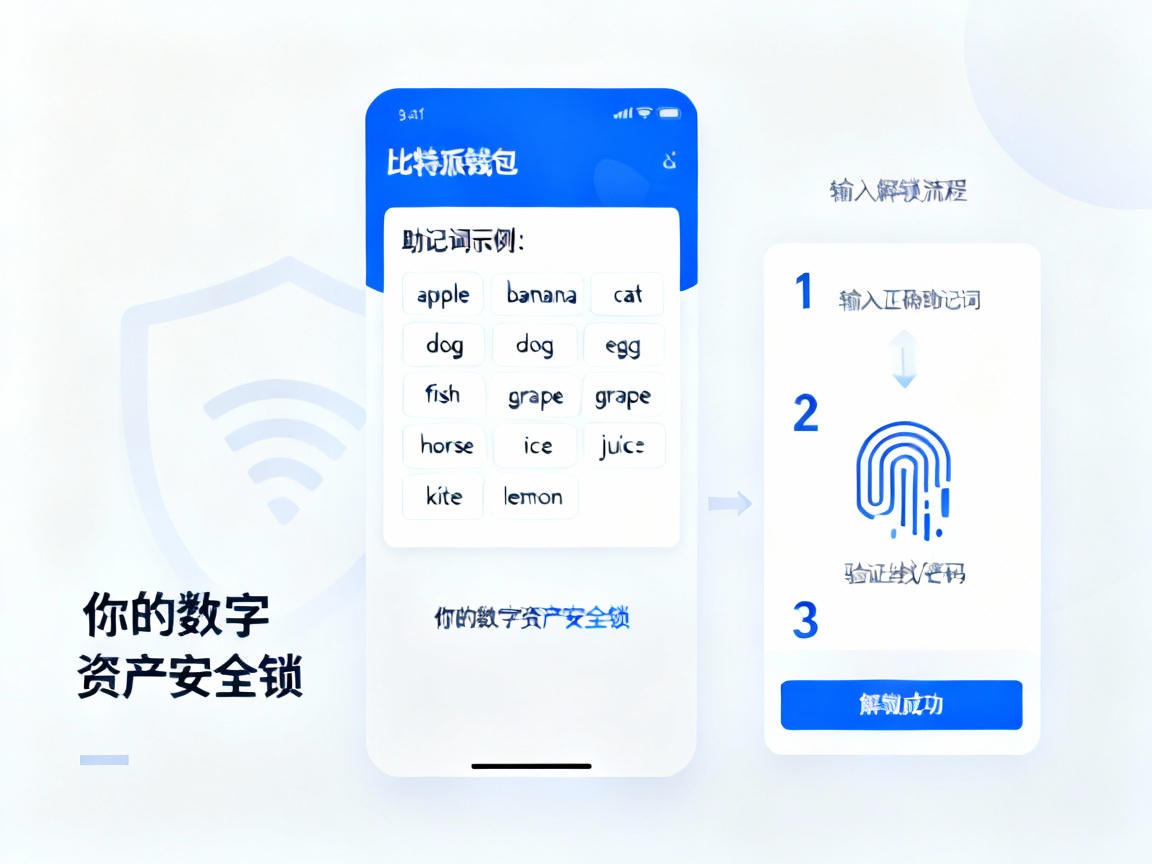 比特派钱包显示助记词，你的数字资产安全锁，如何正确解锁？