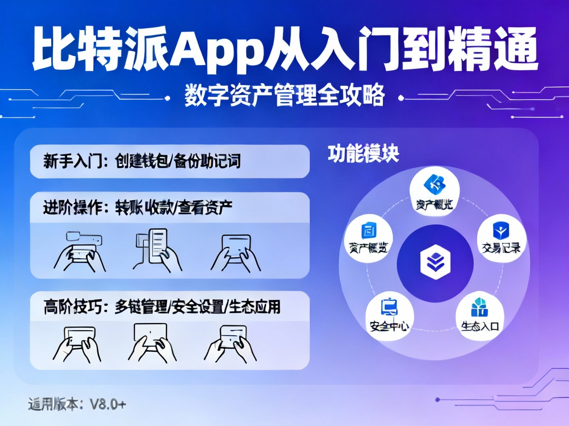 比特派App从入门到精通，一篇讲透数字资产管理全攻略