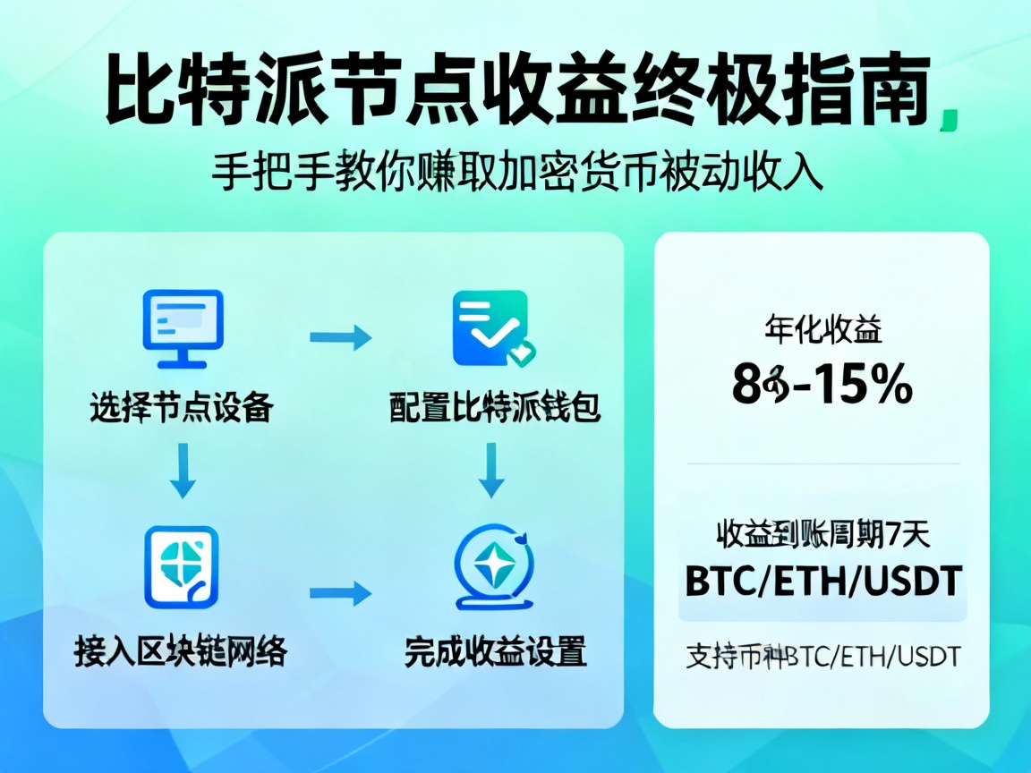 比特派节点收益终极指南，手把手教你赚取加密货币被动收入