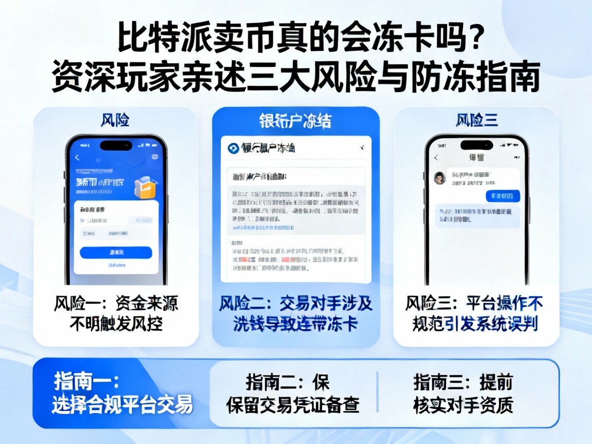 比特派卖币真的会冻卡吗？资深玩家亲述三大风险与防冻指南