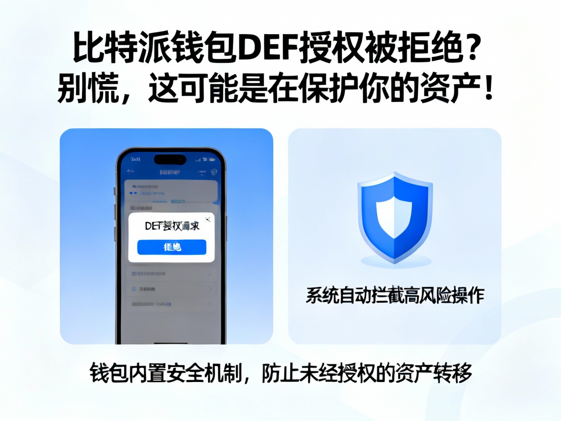 比特派钱包DEF授权被拒绝？别慌，这可能是在保护你的资产！