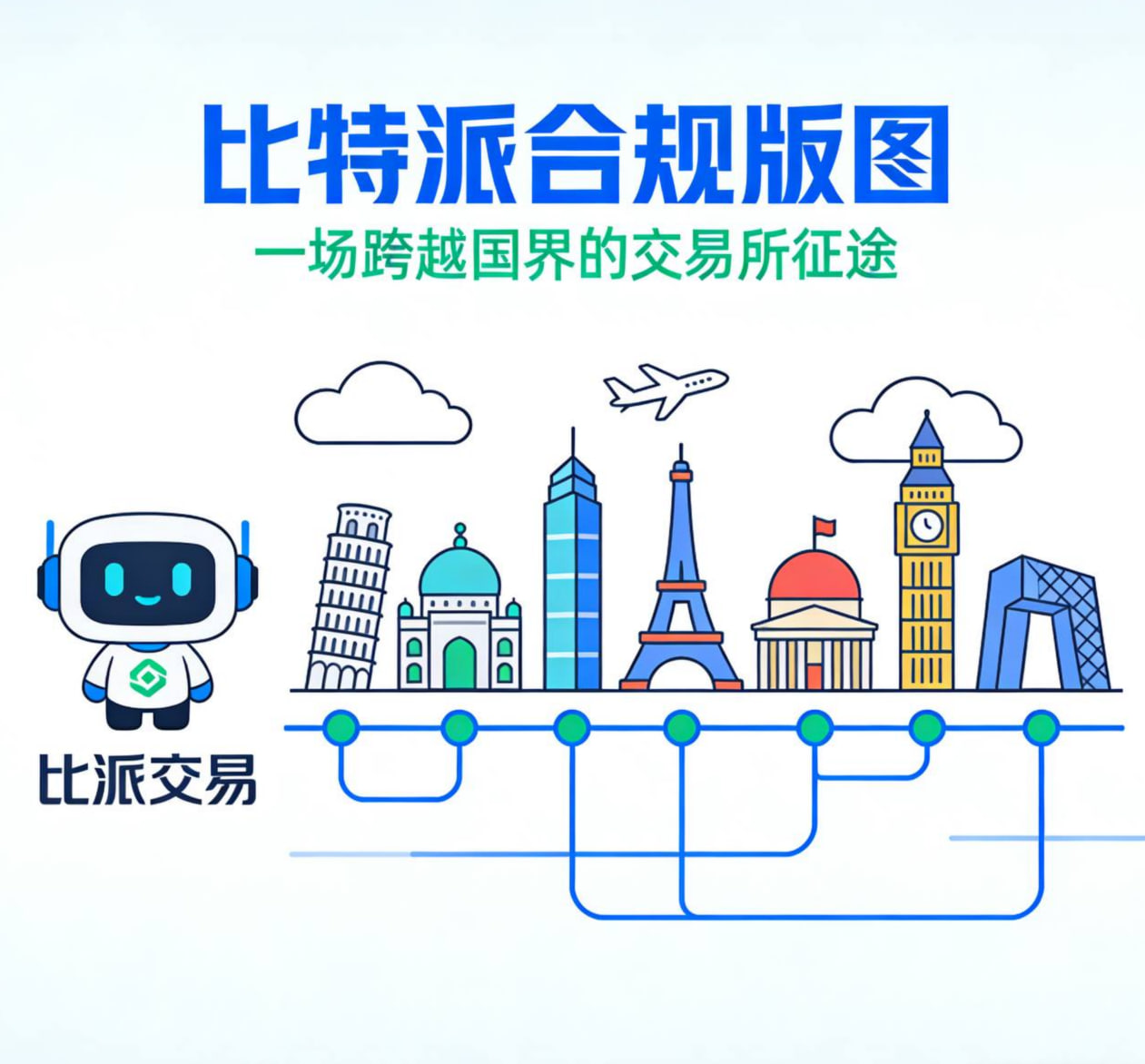 比特派合规版图，一场跨越国界的交易所征途