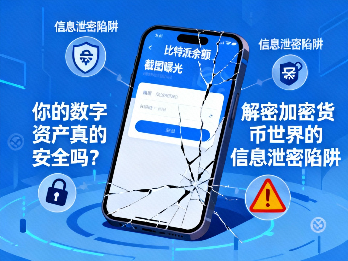 比特派余额截图曝光背后，你的数字资产真的安全吗？解密加密货币世界的信息泄密陷阱