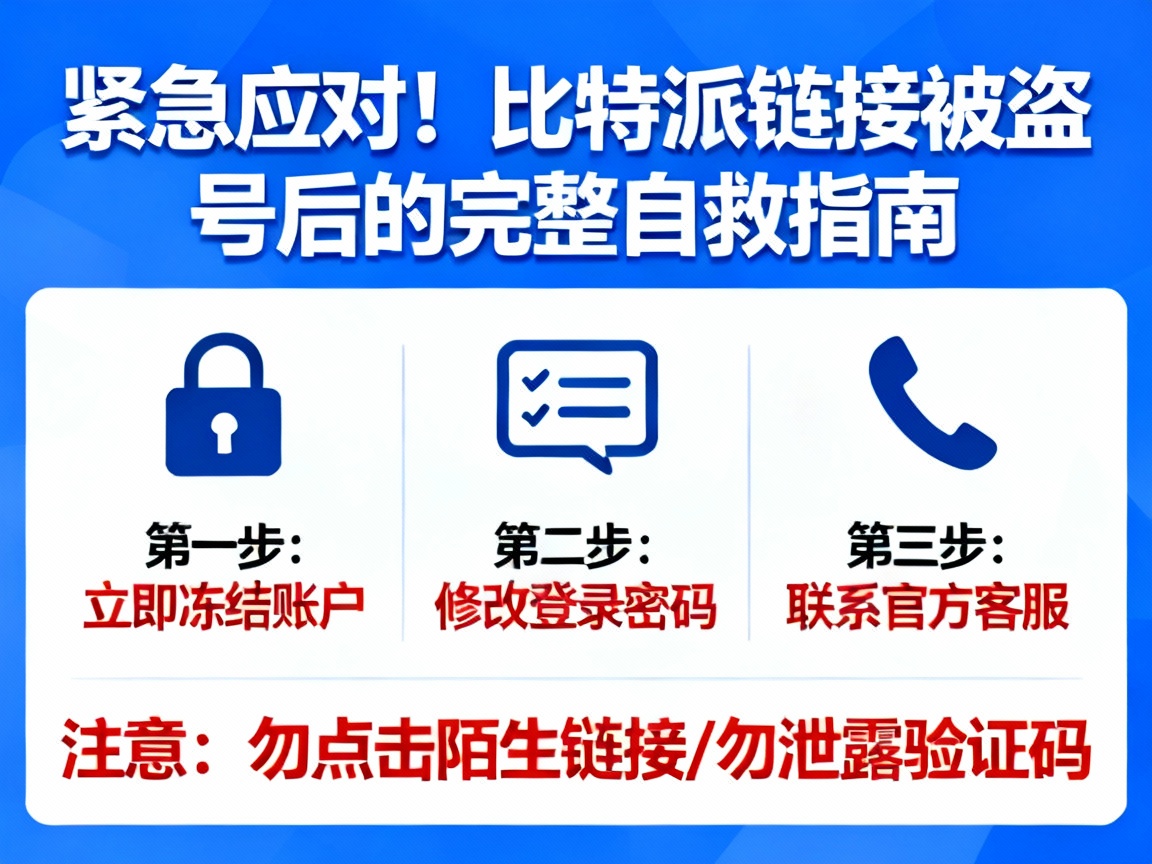紧急应对！比特派链接被盗号后的完整自救指南