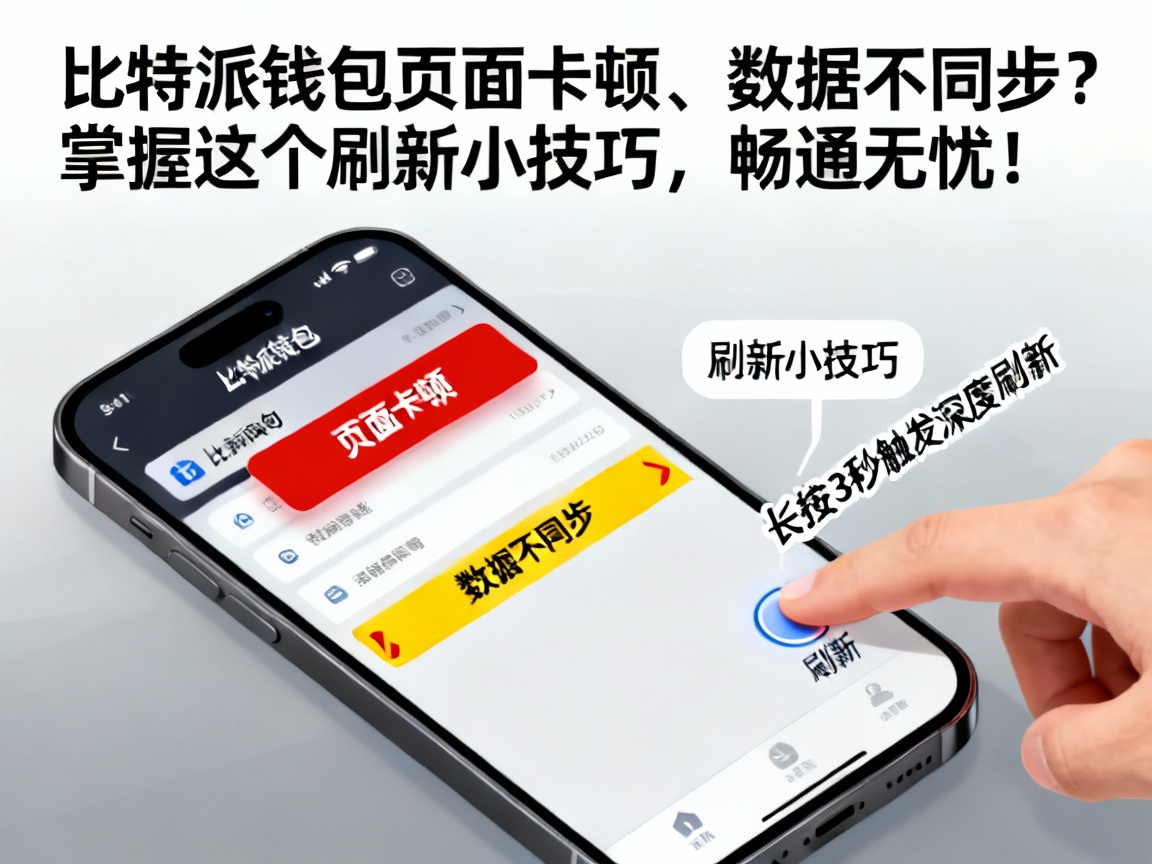 比特派钱包页面卡顿、数据不同步？掌握这个刷新小技巧，畅通无忧！