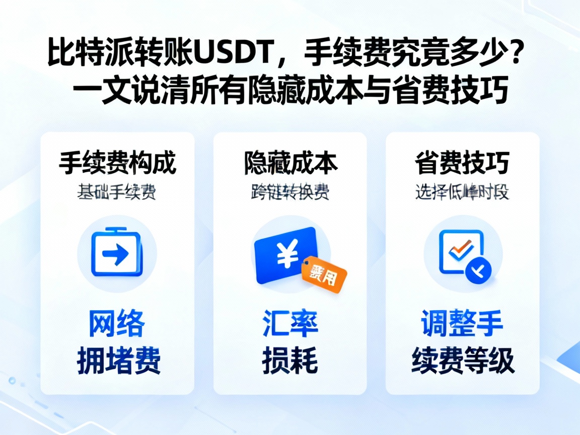 比特派转账USDT，手续费究竟多少？一文说清所有隐藏成本与省费技巧