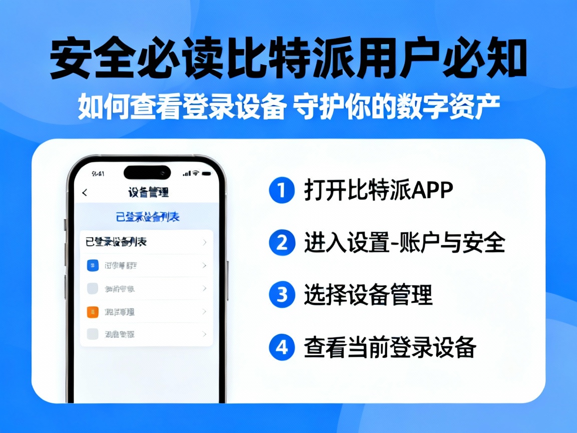 安全必读比特派用户必知，如何查看登录设备，守护你的数字资产
