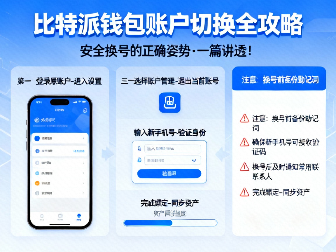 比特派钱包账户切换全攻略，安全换号的正确姿势，一篇讲透！