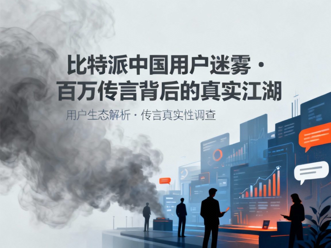 比特派中国用户迷雾，百万传言背后的真实江湖