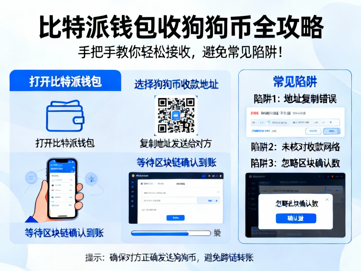 比特派钱包收狗狗币全攻略，手把手教你轻松接收，避免常见陷阱！