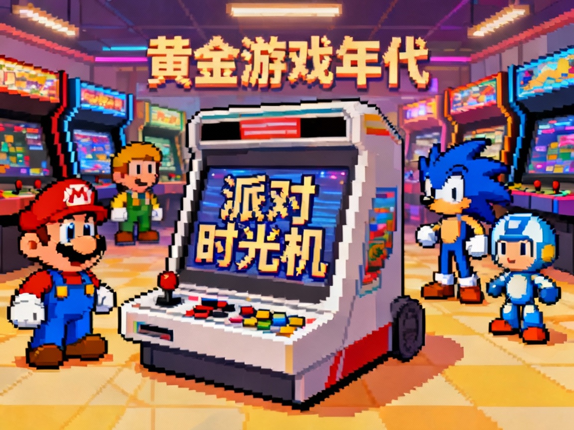 八比特派对时光机，以像素情怀，穿越回黄金游戏年代