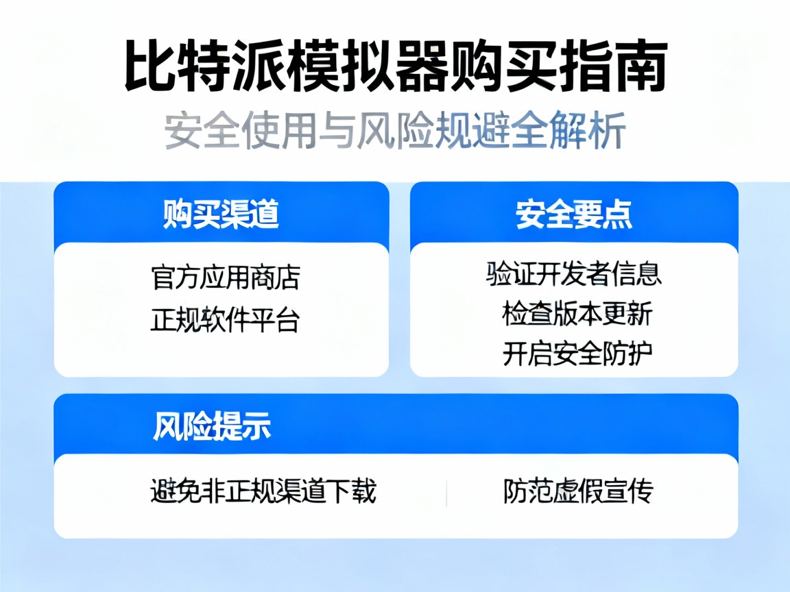 比特派模拟器购买指南，哪里买？安全使用与风险规避全解析