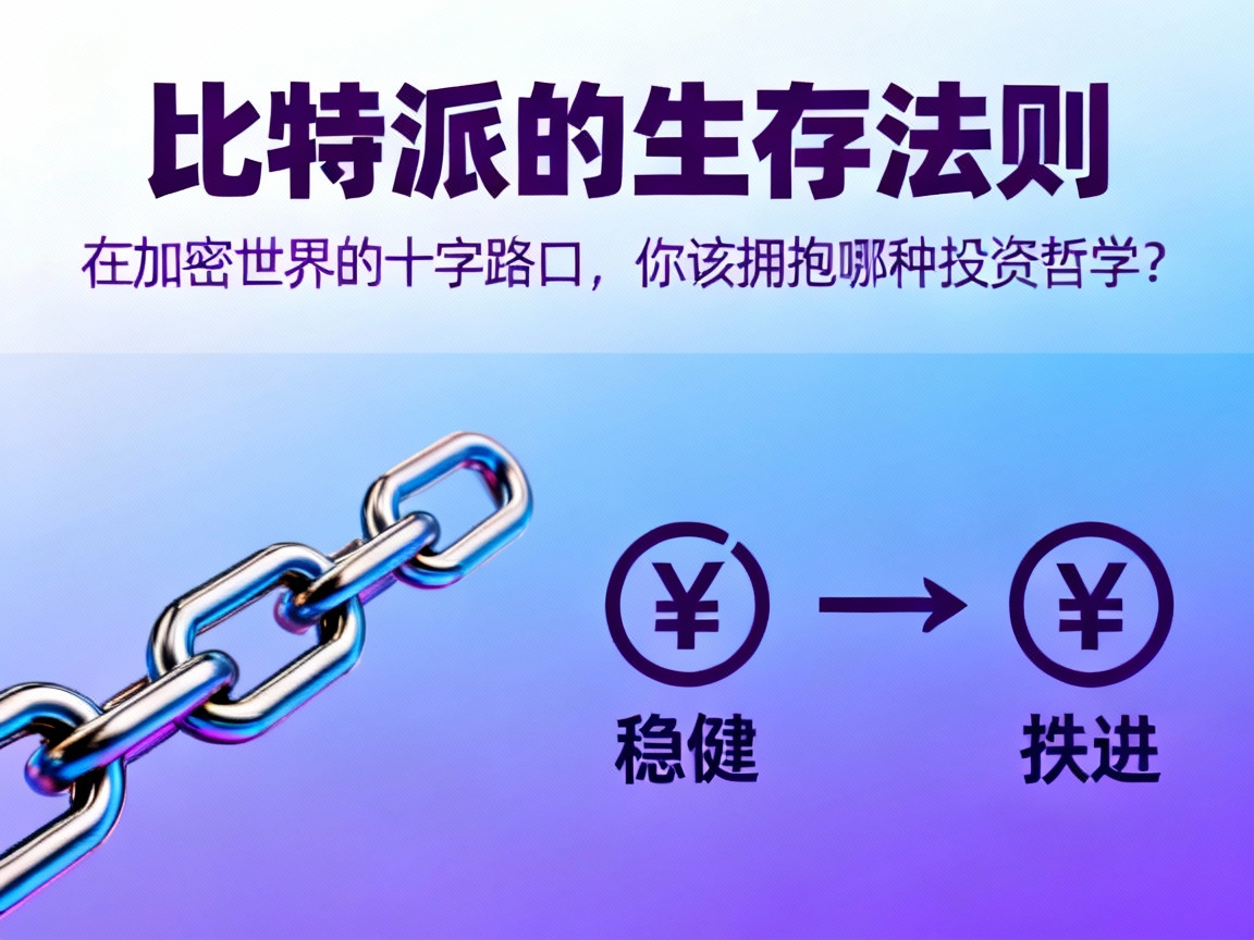 比特派的生存法则，在加密世界的十字路口，你该拥抱哪种投资哲学？