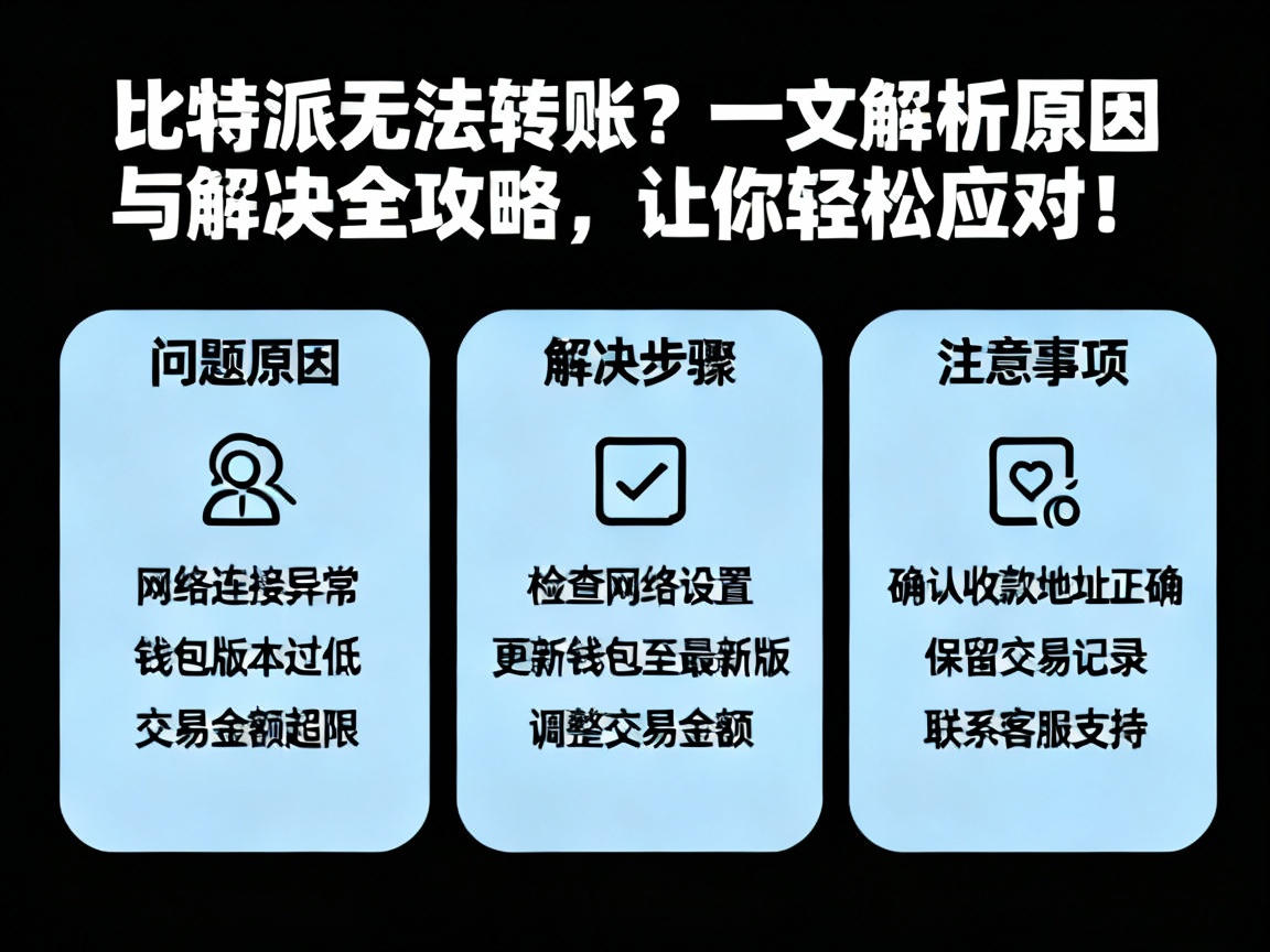 比特派无法转账？一文解析原因与解决全攻略，让你轻松应对！