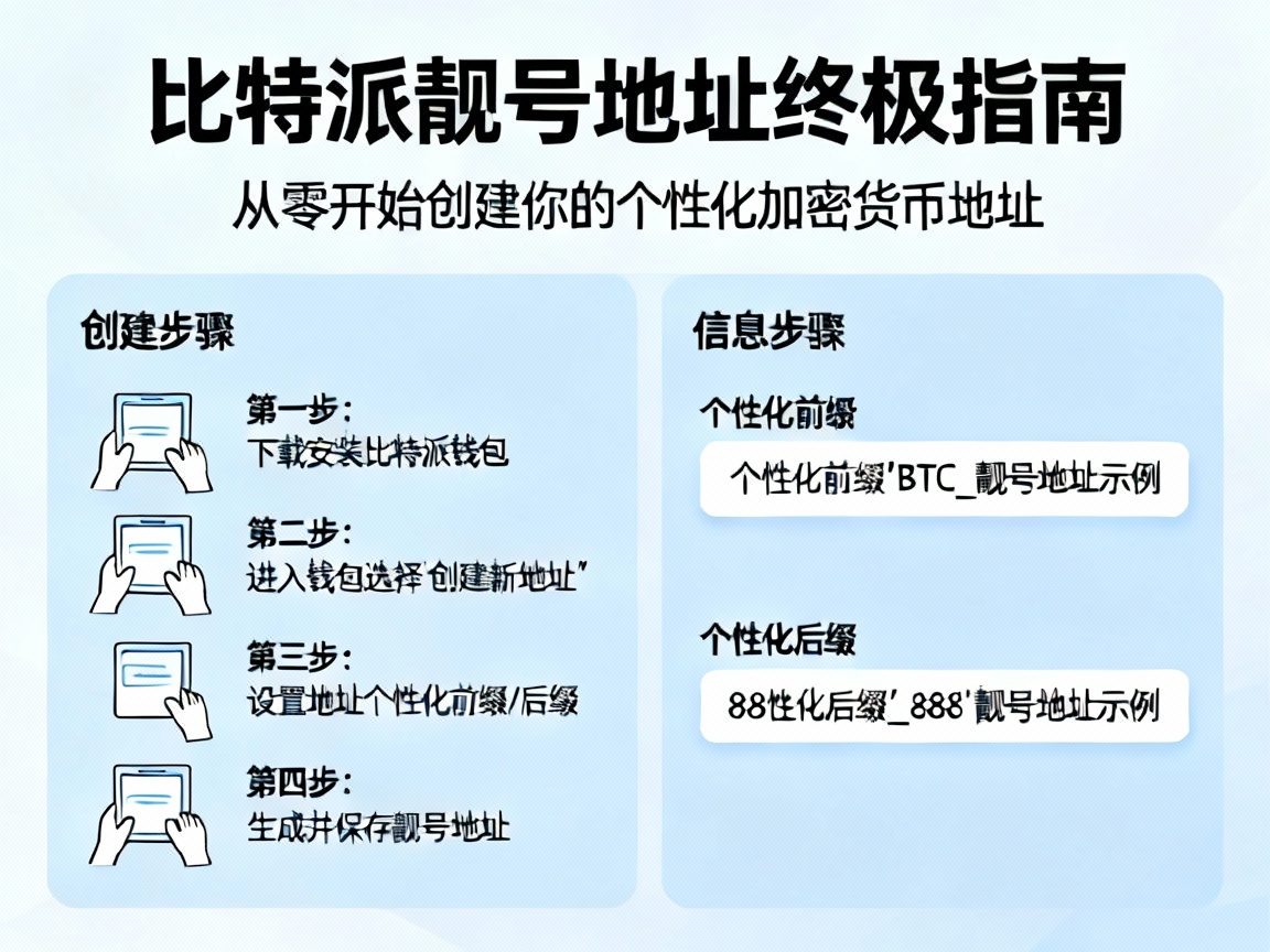 比特派靓号地址终极指南，从零开始创建你的个性化加密货币地址