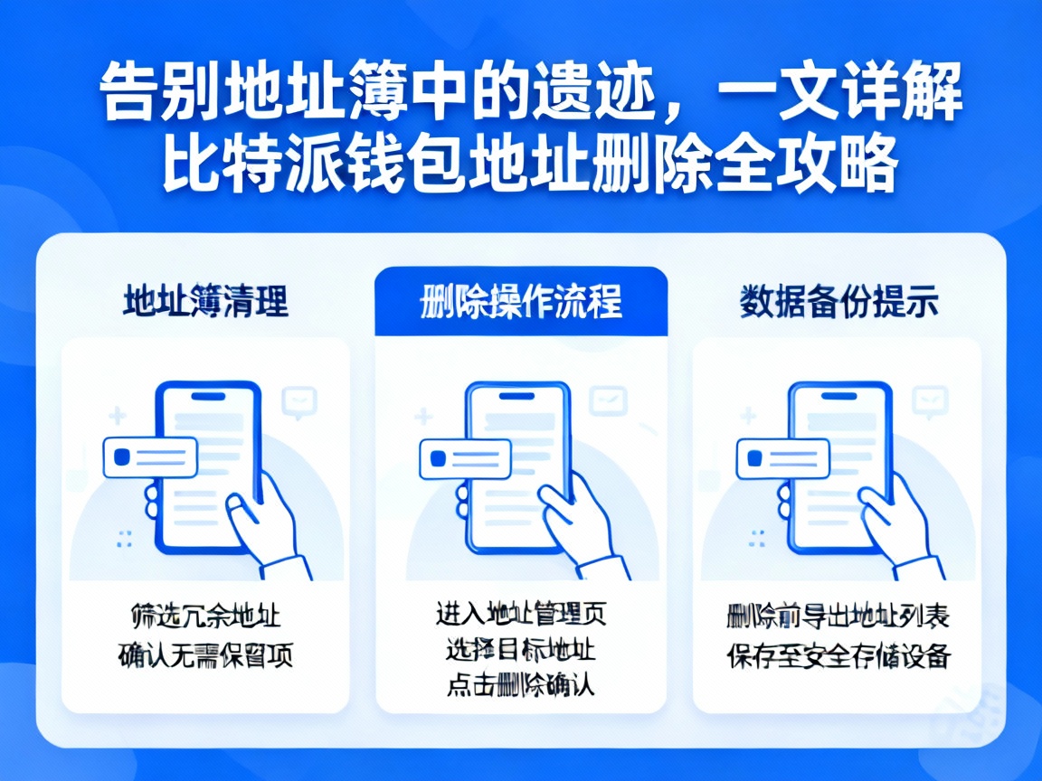 告别地址簿中的遗迹，一文详解比特派钱包地址删除全攻略