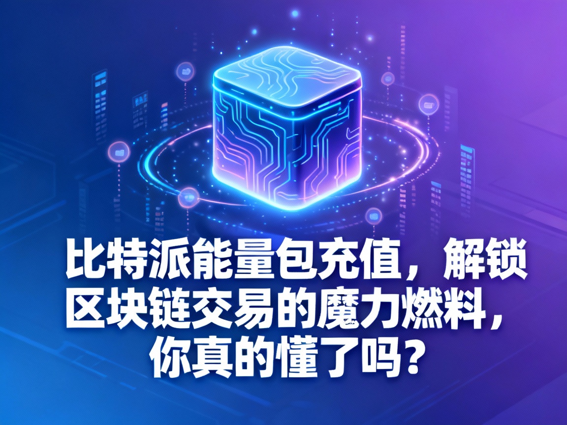 比特派能量包充值，解锁区块链交易的魔力燃料，你真的懂了吗？