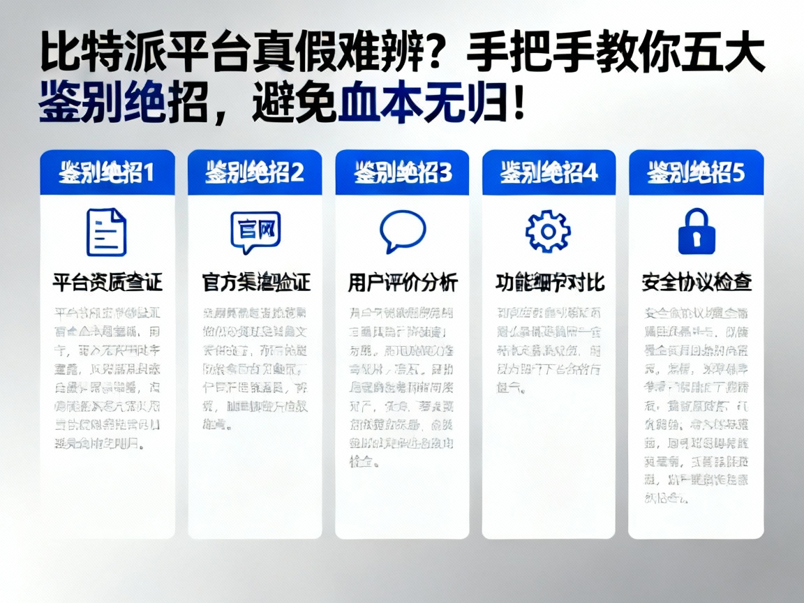 比特派平台真假难辨？手把手教你五大鉴别绝招，避免血本无归！