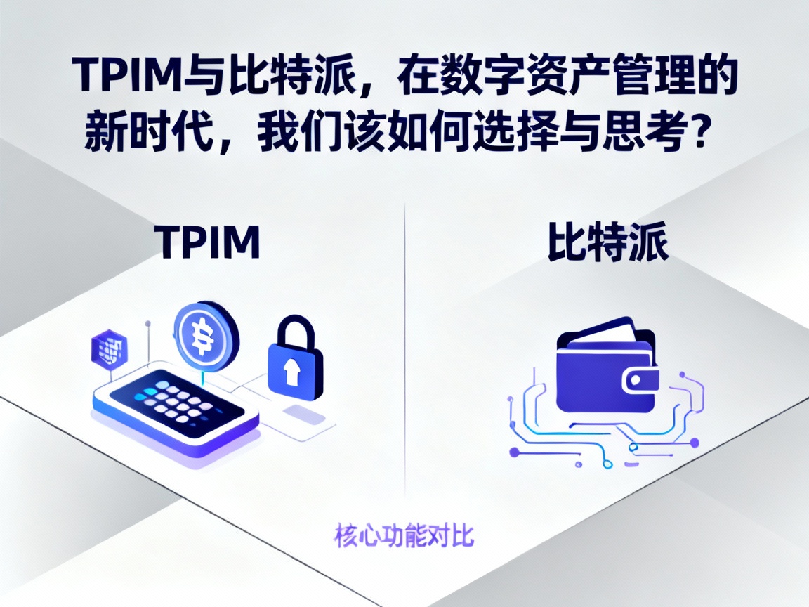 TPIM与比特派，在数字资产管理的新时代，我们该如何选择与思考？