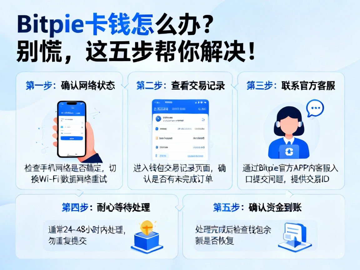 Bitpie卡钱怎么办？别慌，这五步帮你解决！