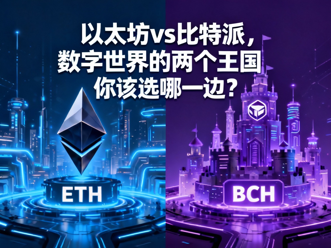 以太坊 vs 比特派，数字世界的两个王国，你该选哪一边？