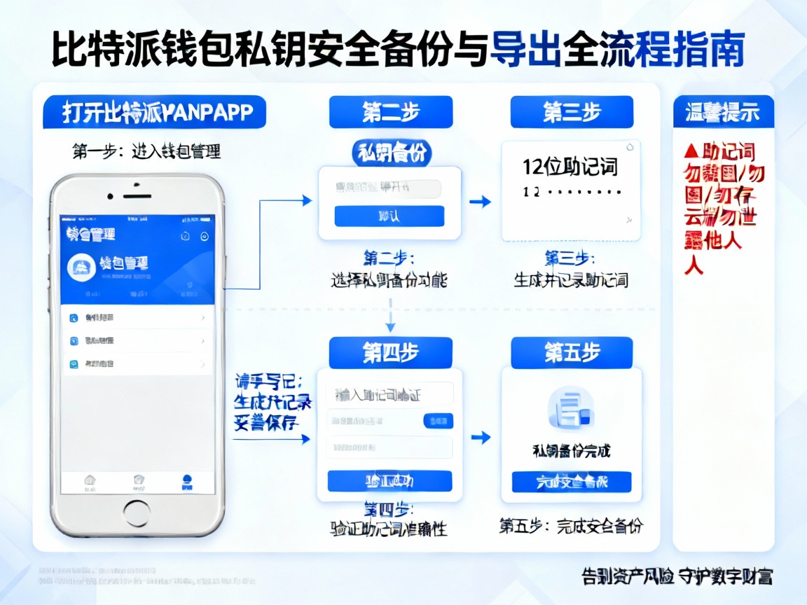 比特派钱包私钥怎么开？一文揭秘安全备份与导出全流程，告别资产风险！