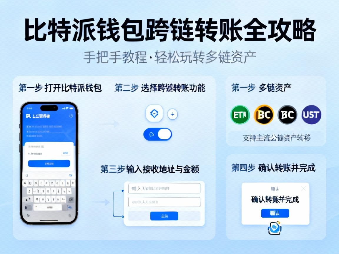 手把手教程，比特派钱包跨链转账全攻略，轻松玩转多链资产
