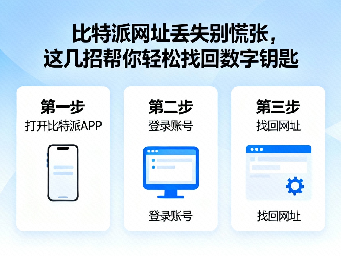 比特派网址丢失别慌张，这几招帮你轻松找回数字钥匙