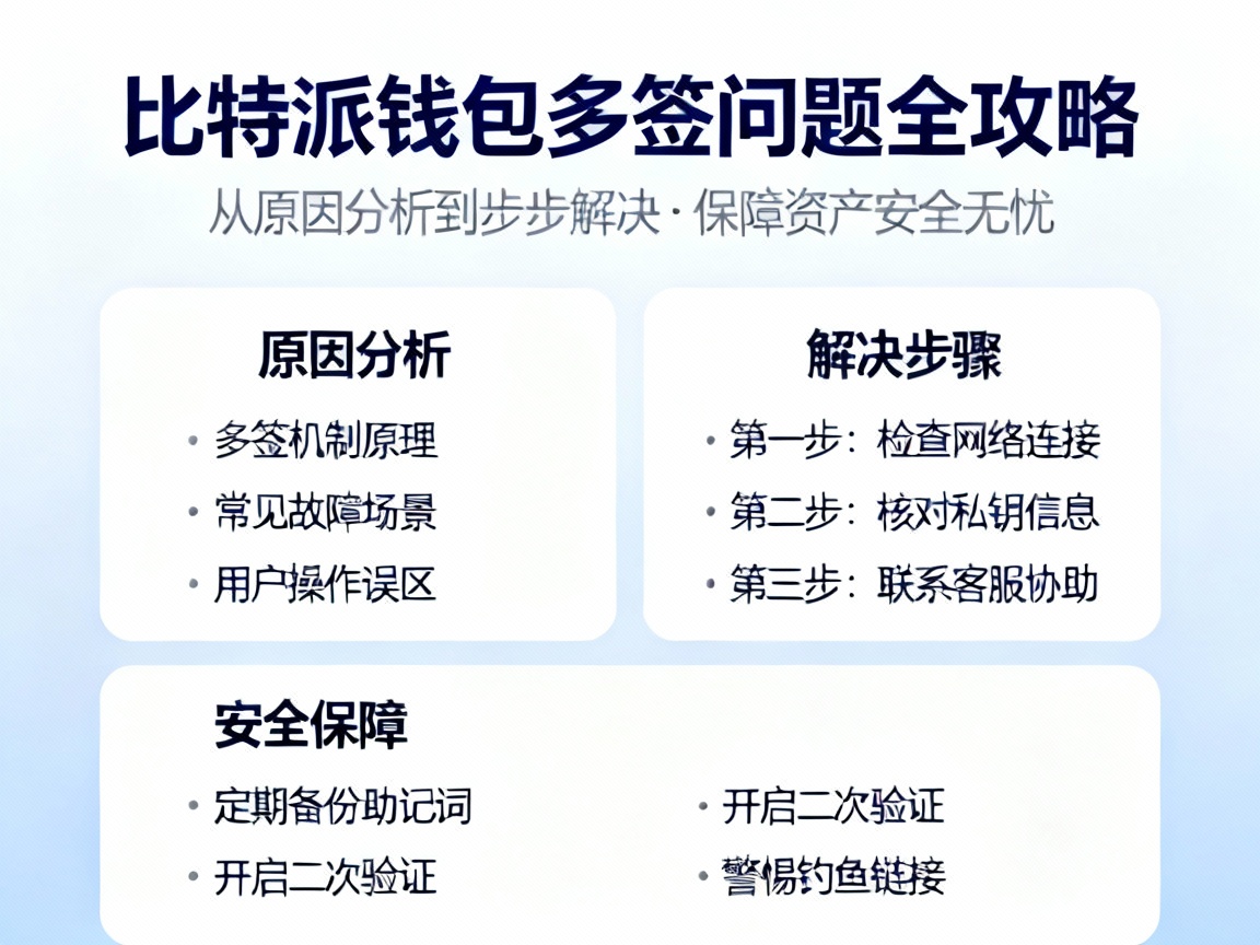 比特派钱包多签问题全攻略，从原因分析到步步解决，保障资产安全无忧