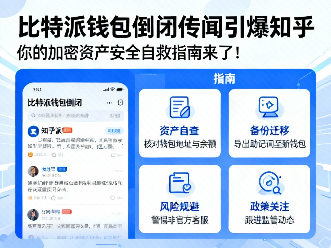 比特派钱包倒闭传闻引爆知乎，你的加密资产安全自救指南来了！