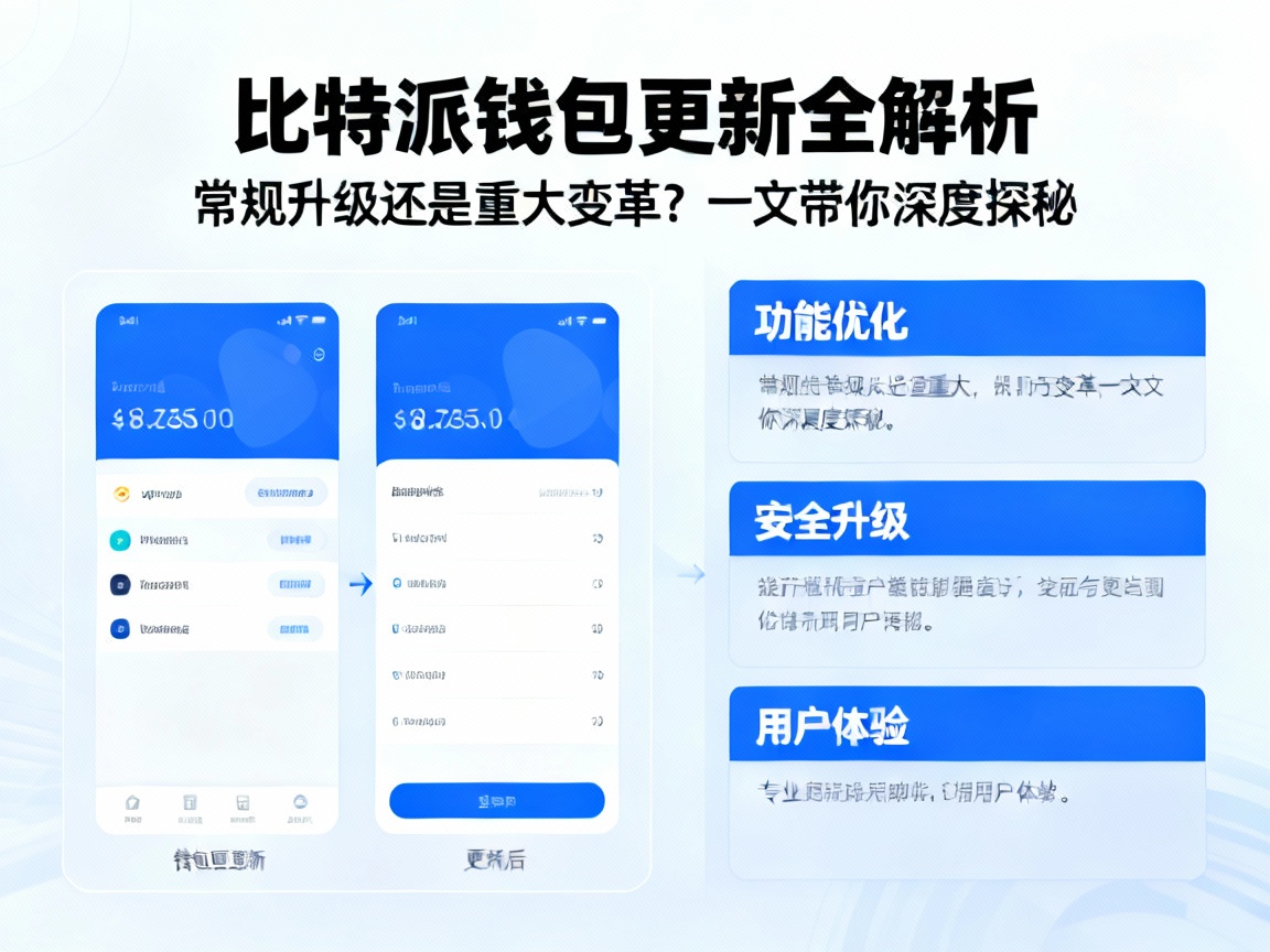 比特派钱包更新全解析，是常规升级还是重大变革？一文带你深度探秘