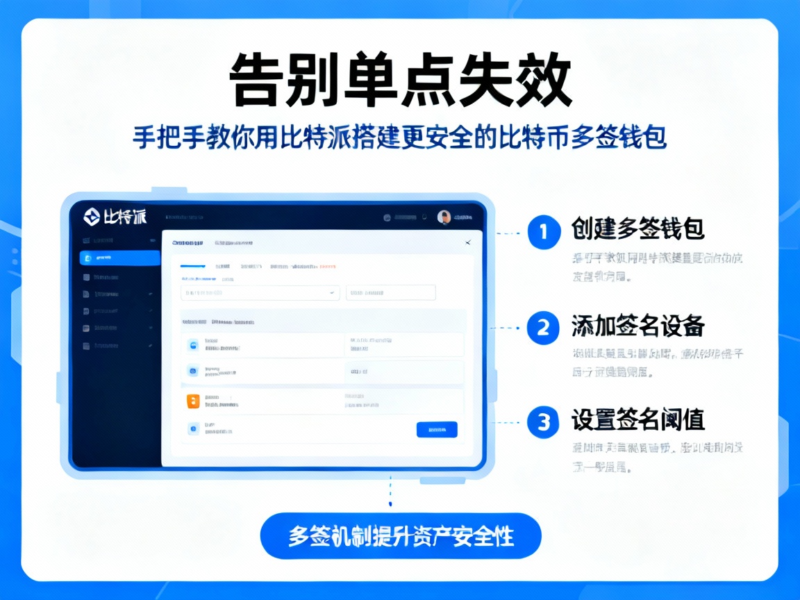 告别单点失效，手把手教你用比特派搭建更安全的比特币多签钱包
