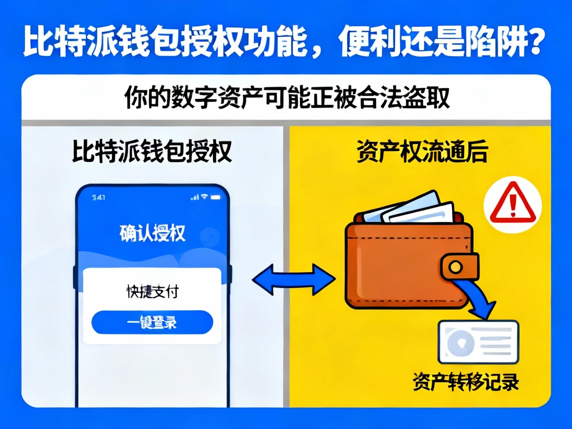 比特派钱包授权功能，便利还是陷阱？你的数字资产可能正被合法盗取