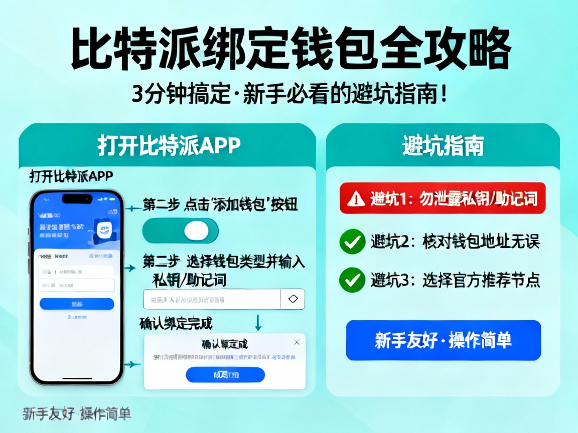 比特派绑定钱包全攻略，3分钟搞定，新手必看的避坑指南！