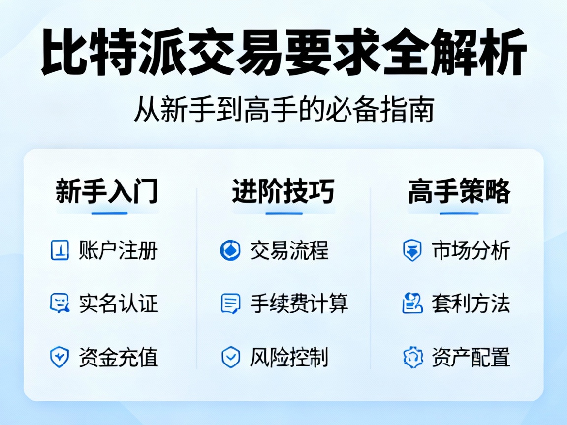 比特派交易要求全解析，从新手到高手的必备指南