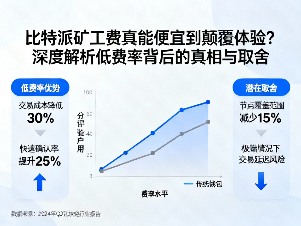 比特派矿工费真能便宜到颠覆体验？深度解析低费率背后的真相与取舍