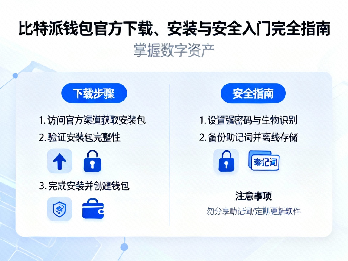 掌握数字资产，比特派钱包官方下载、安装与安全入门完全指南