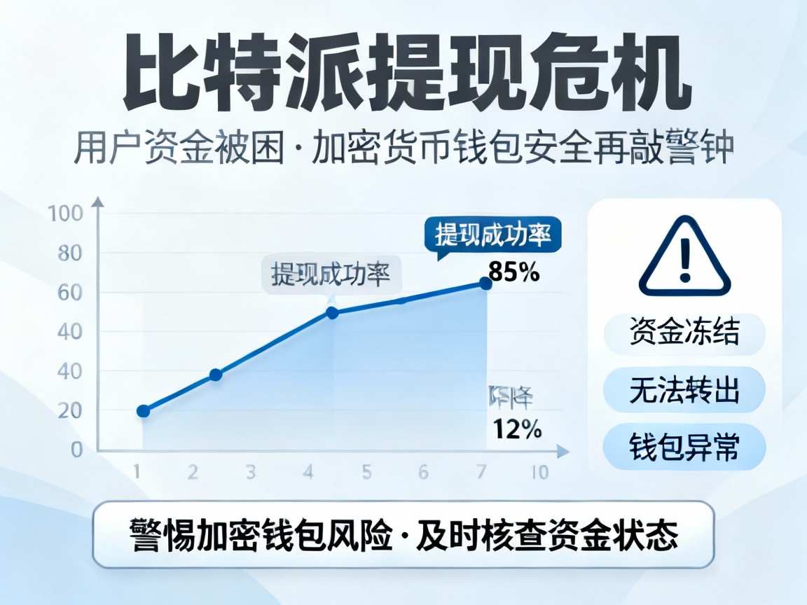 比特派提现危机，用户资金被困，加密货币钱包安全再敲警钟