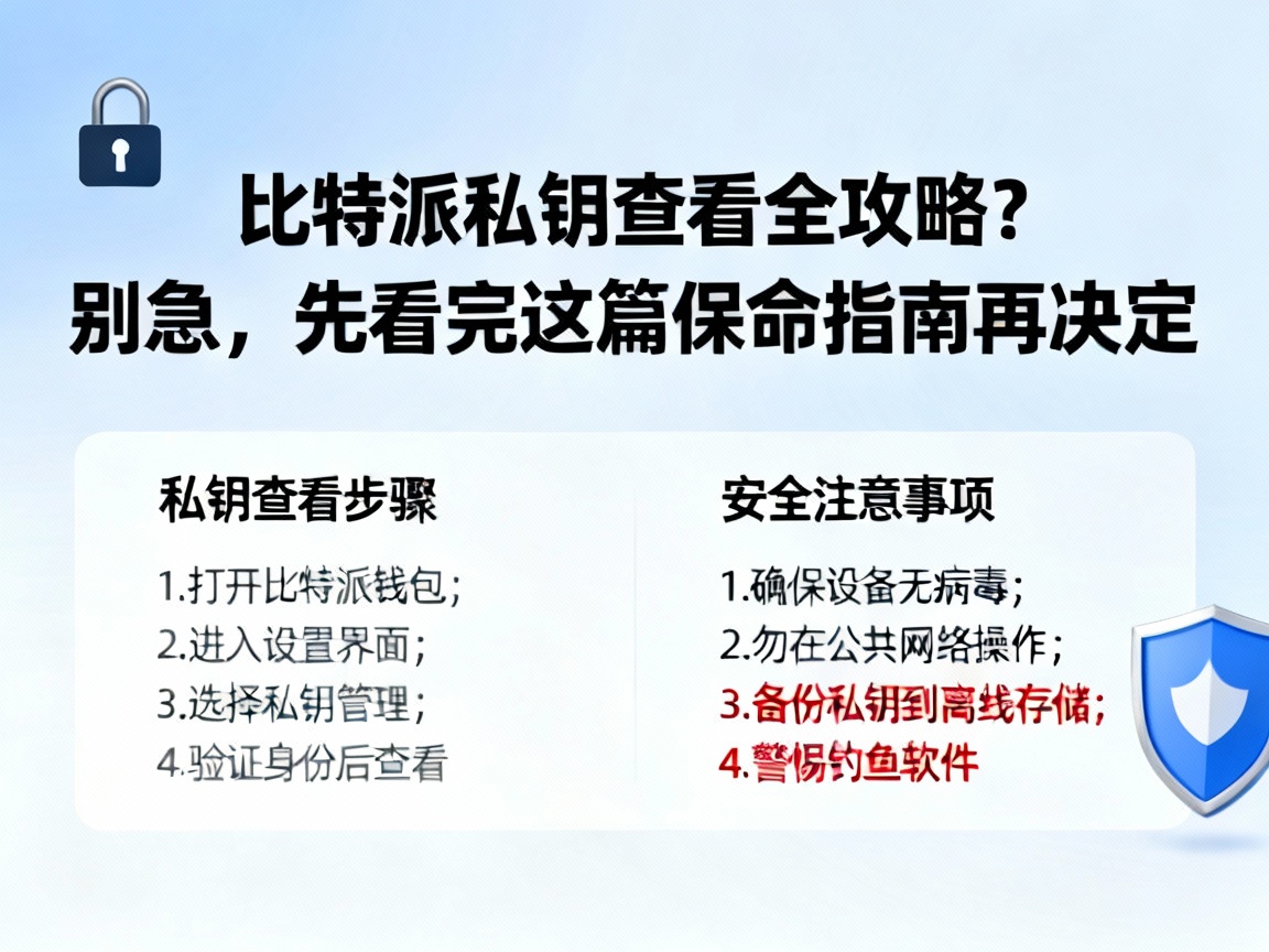 比特派私钥查看全攻略？别急，先看完这篇保命指南再决定