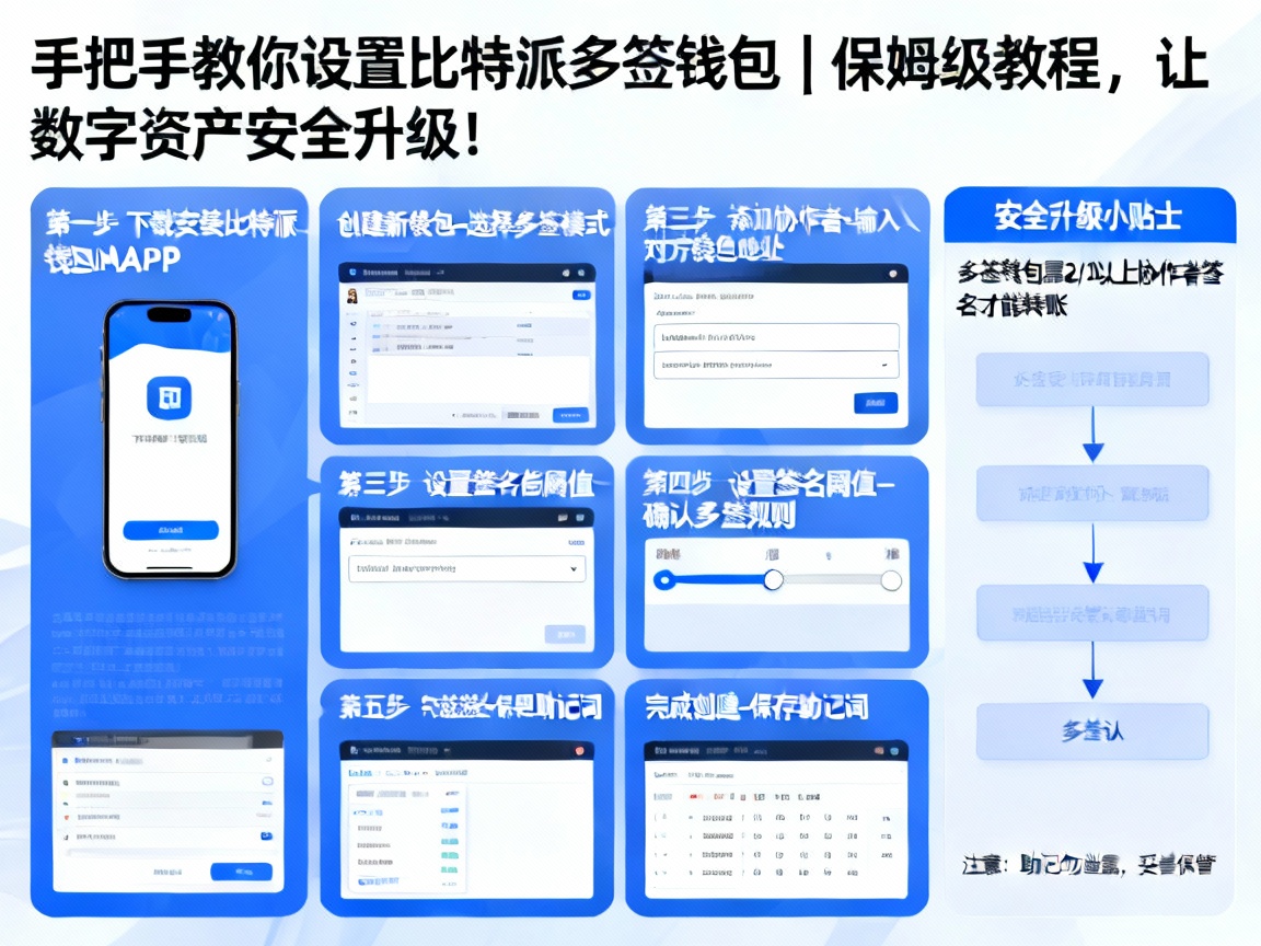 手把手教你设置比特派多签钱包｜保姆级教程，让数字资产安全升级！