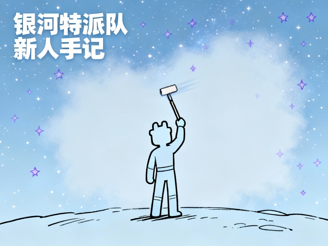 银河特派队新人手记，当比特简笔擦掉我的星空