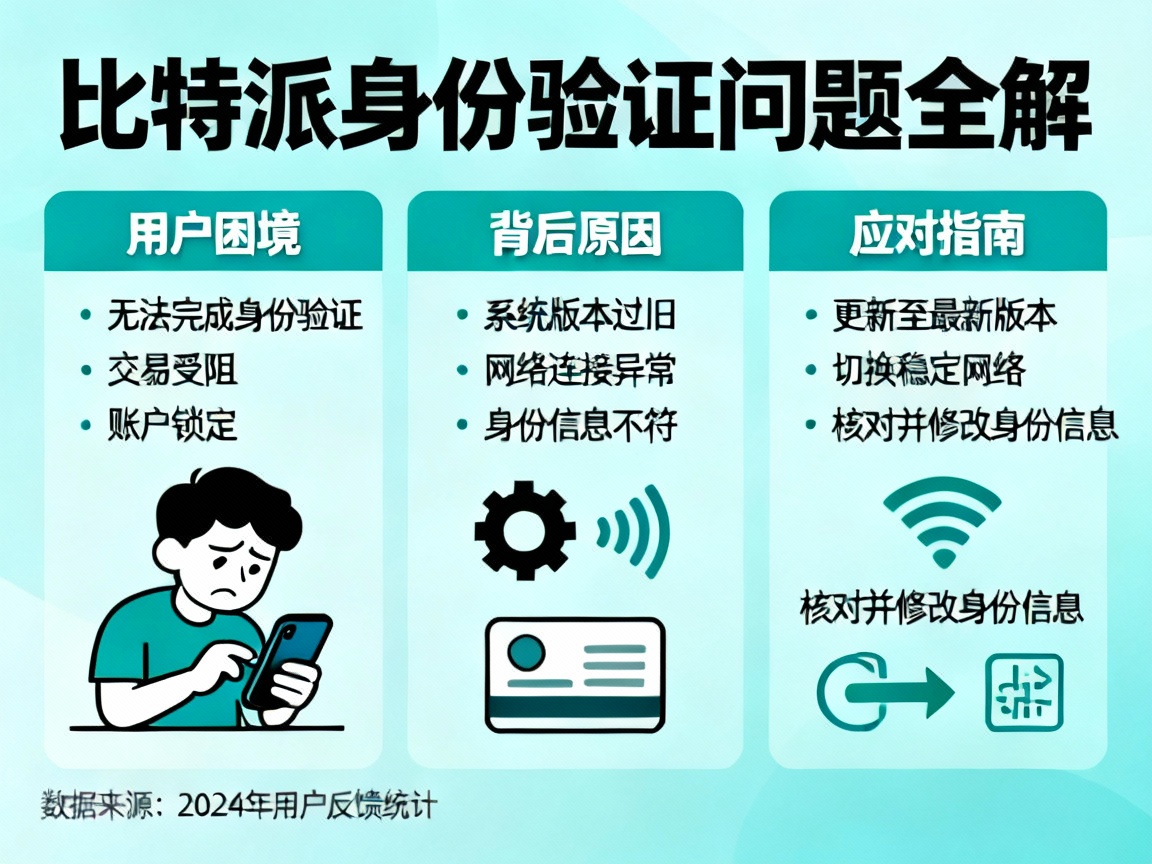 比特派无法进行身份验证，用户困境、背后原因与全面应对指南