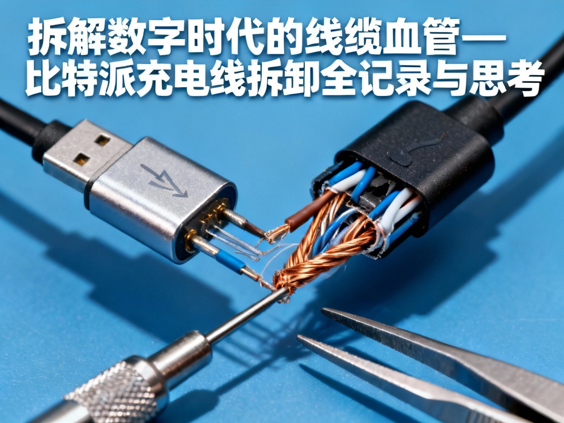 拆解数字时代的线缆血管—比特派充电线拆卸全记录与思考
