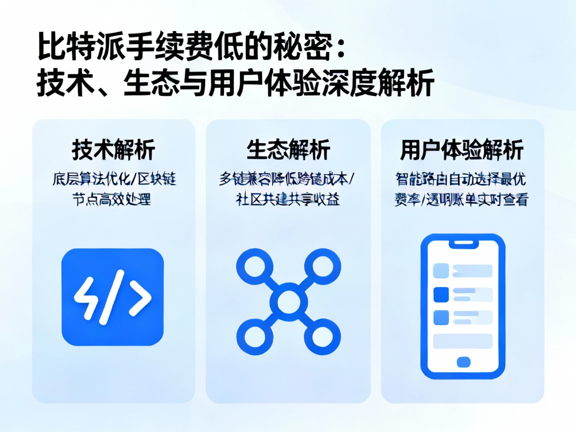 比特派手续费低的秘密，技术、生态与用户体验的深度解析