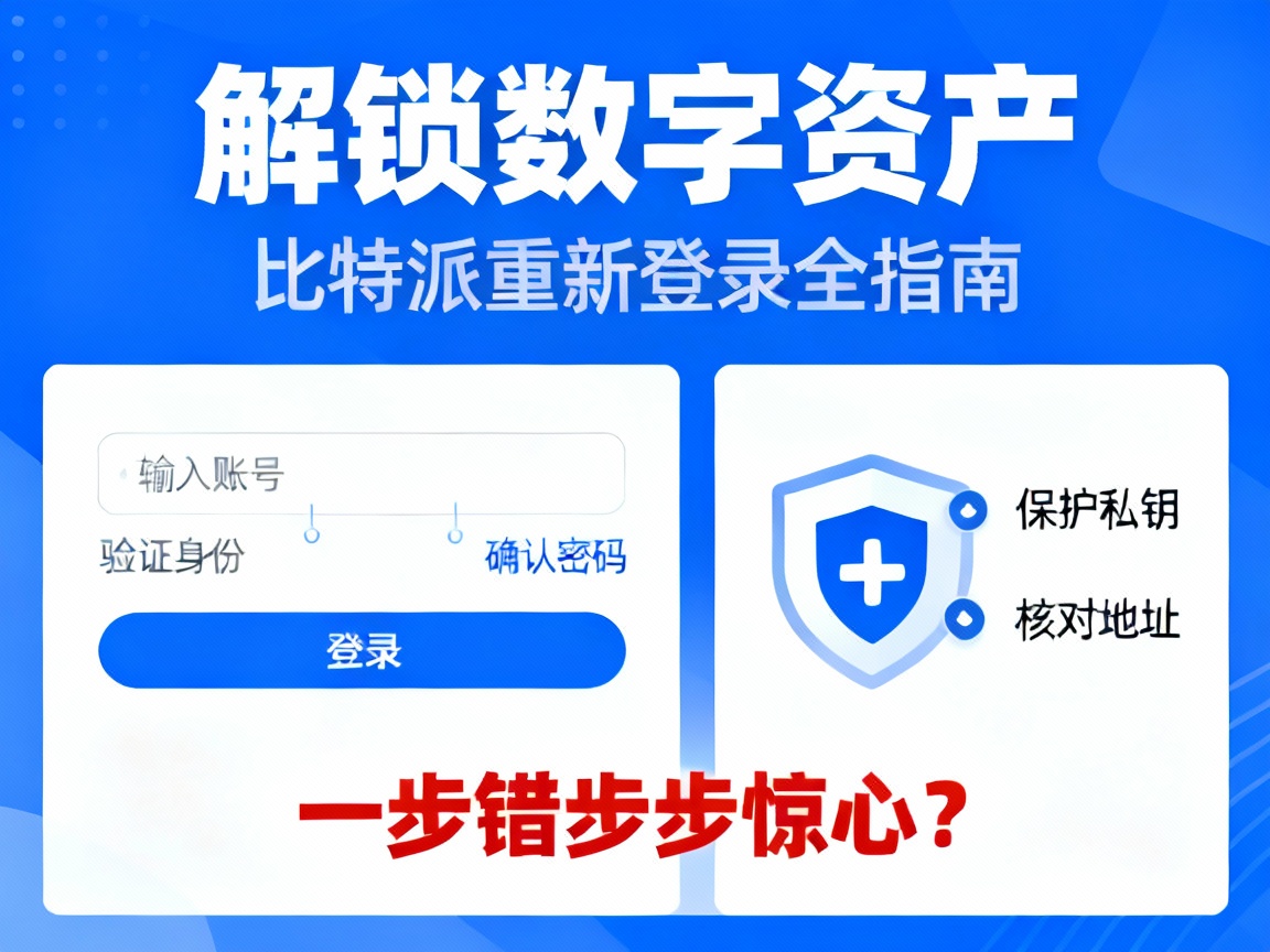 解锁数字资产，比特派重新登录全指南，一步错步步惊心？