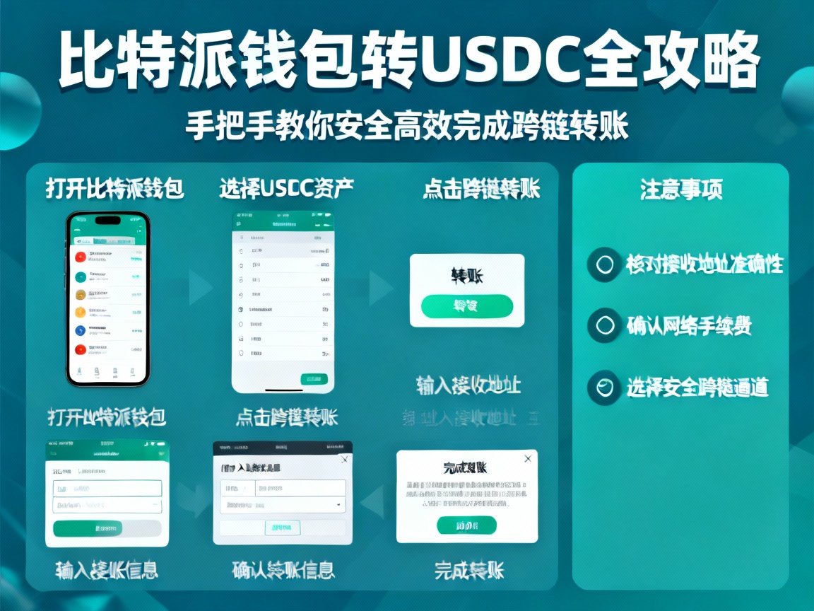 比特派钱包转USDC全攻略，手把手教你安全高效完成跨链转账