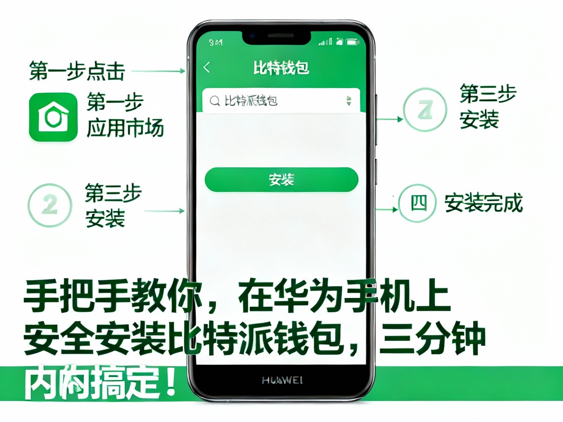 手把手教你，在华为手机上安全安装比特派钱包，三分钟内搞定！