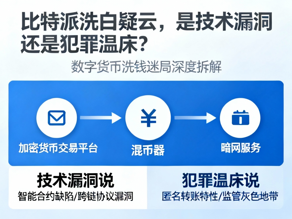 比特派洗白疑云，是技术漏洞还是犯罪温床？数字货币洗钱迷局深度拆解