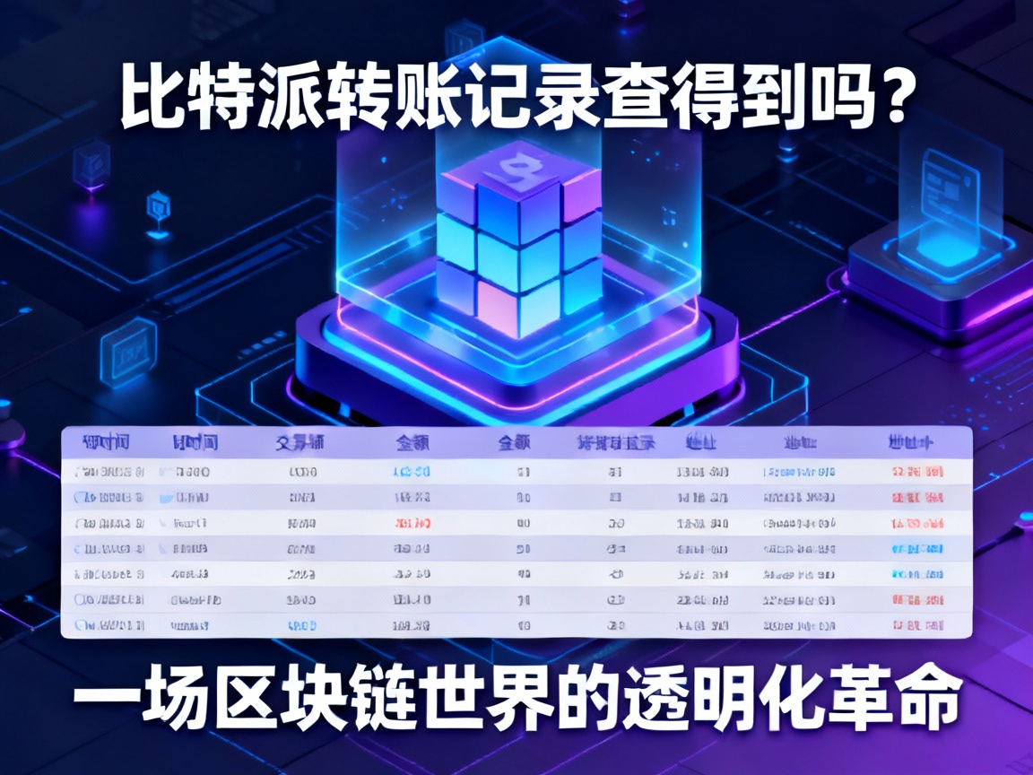 比特派转账记录查得到吗？一场区块链世界的透明化革命